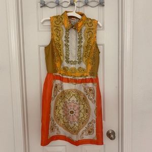 Donna Morgan Patterned Dress - Size 10
